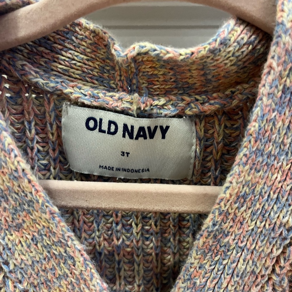 Old Navy Colorful Knit Cardigan - Picture 2 of 2